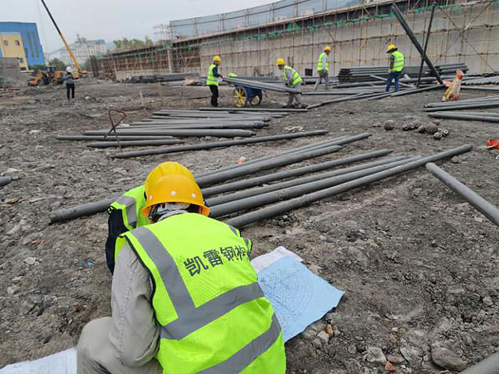 马鞍山螺栓球网架结构